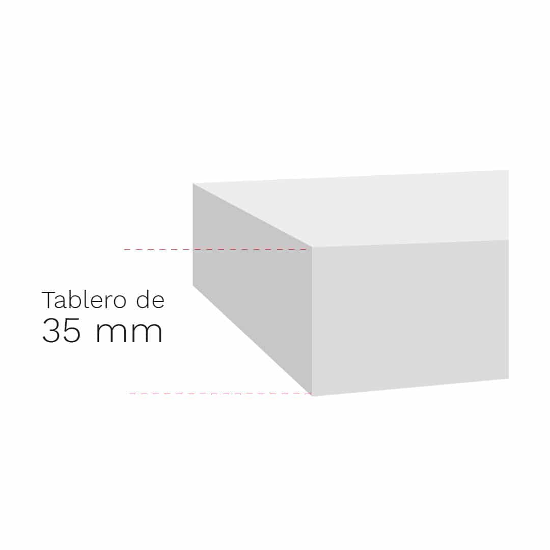 tablero melamina 35mm