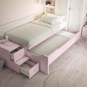 cama nido con muchos cajones