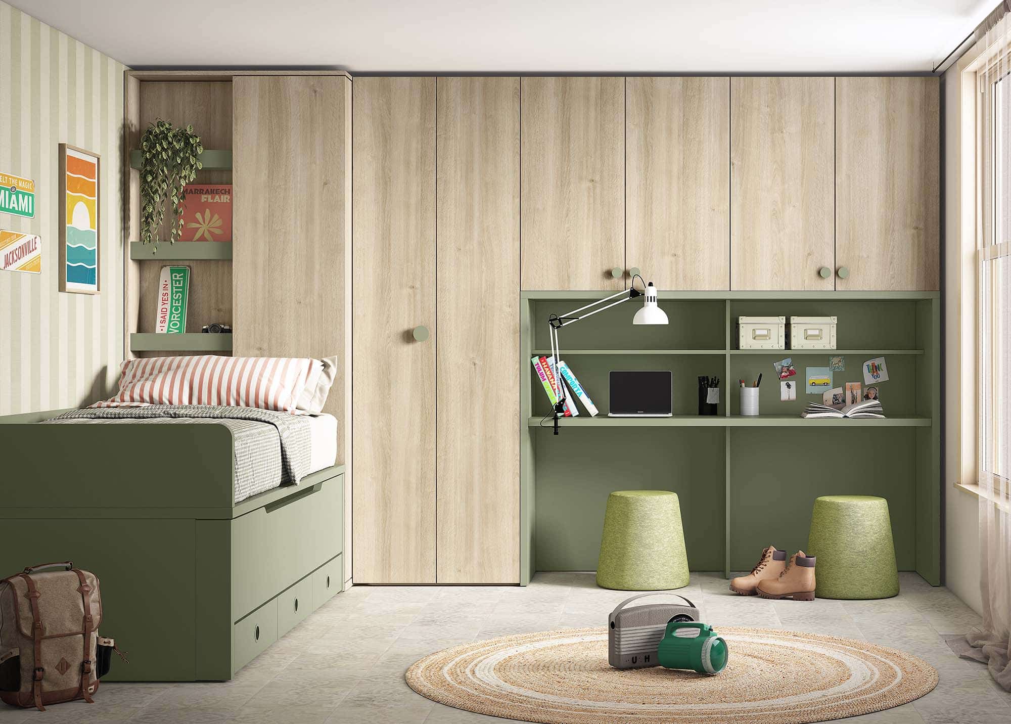 cama compacta personalizada