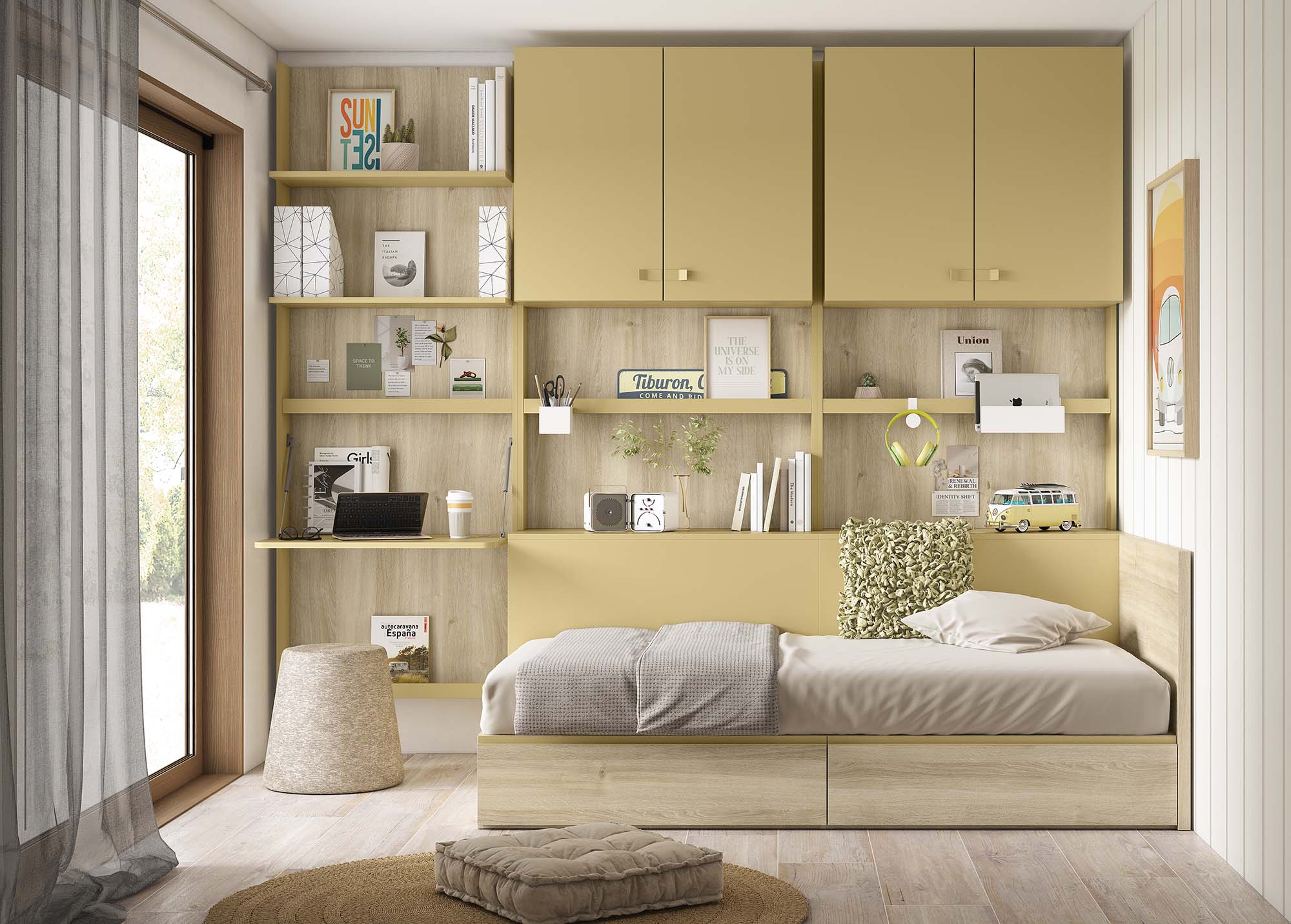cama modular juvenil