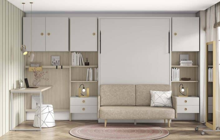 cama abatible con sofa