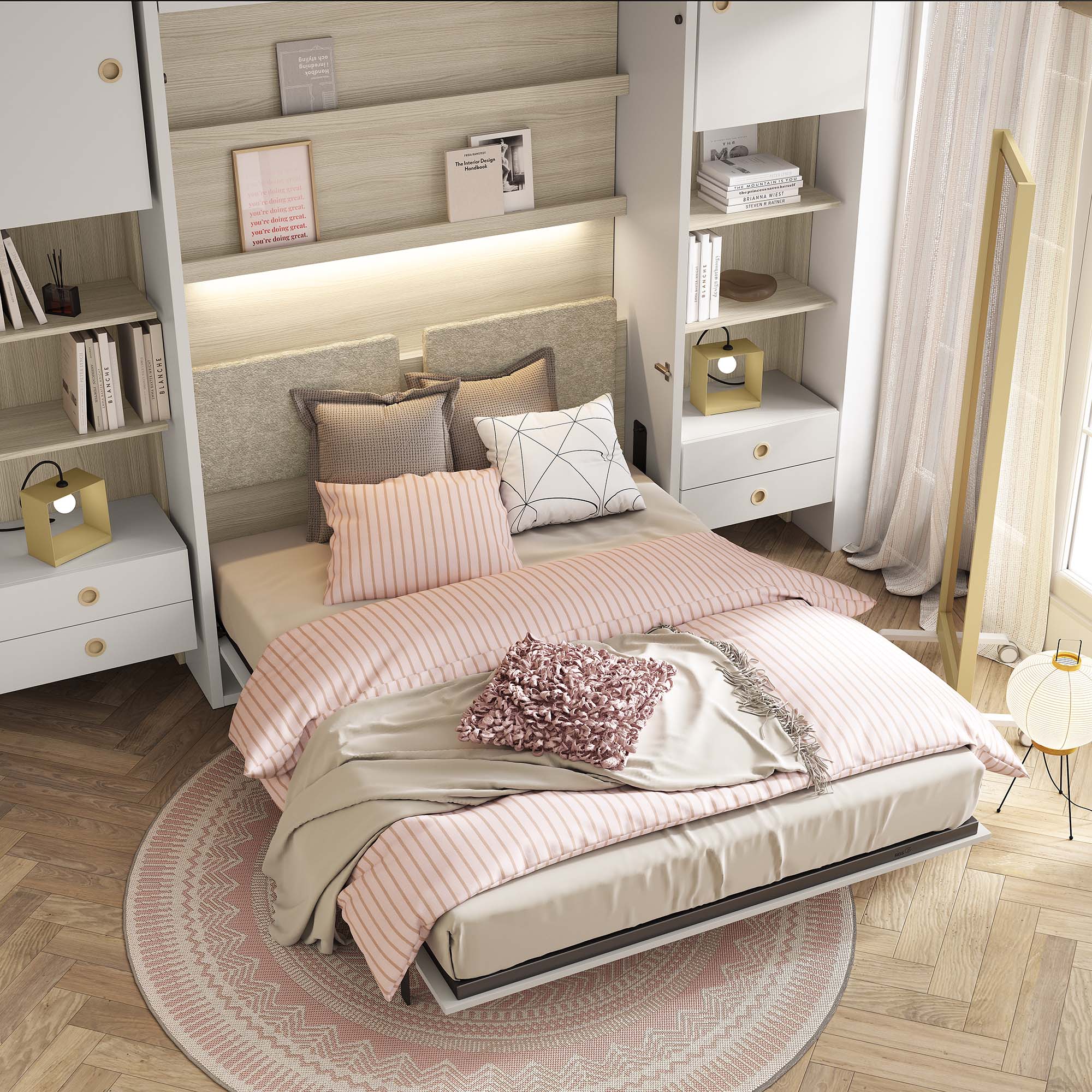 cama abatible de 135