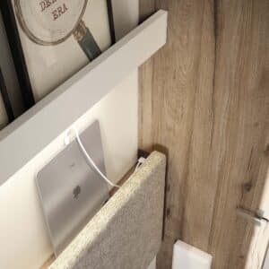 cama abatible con usb
