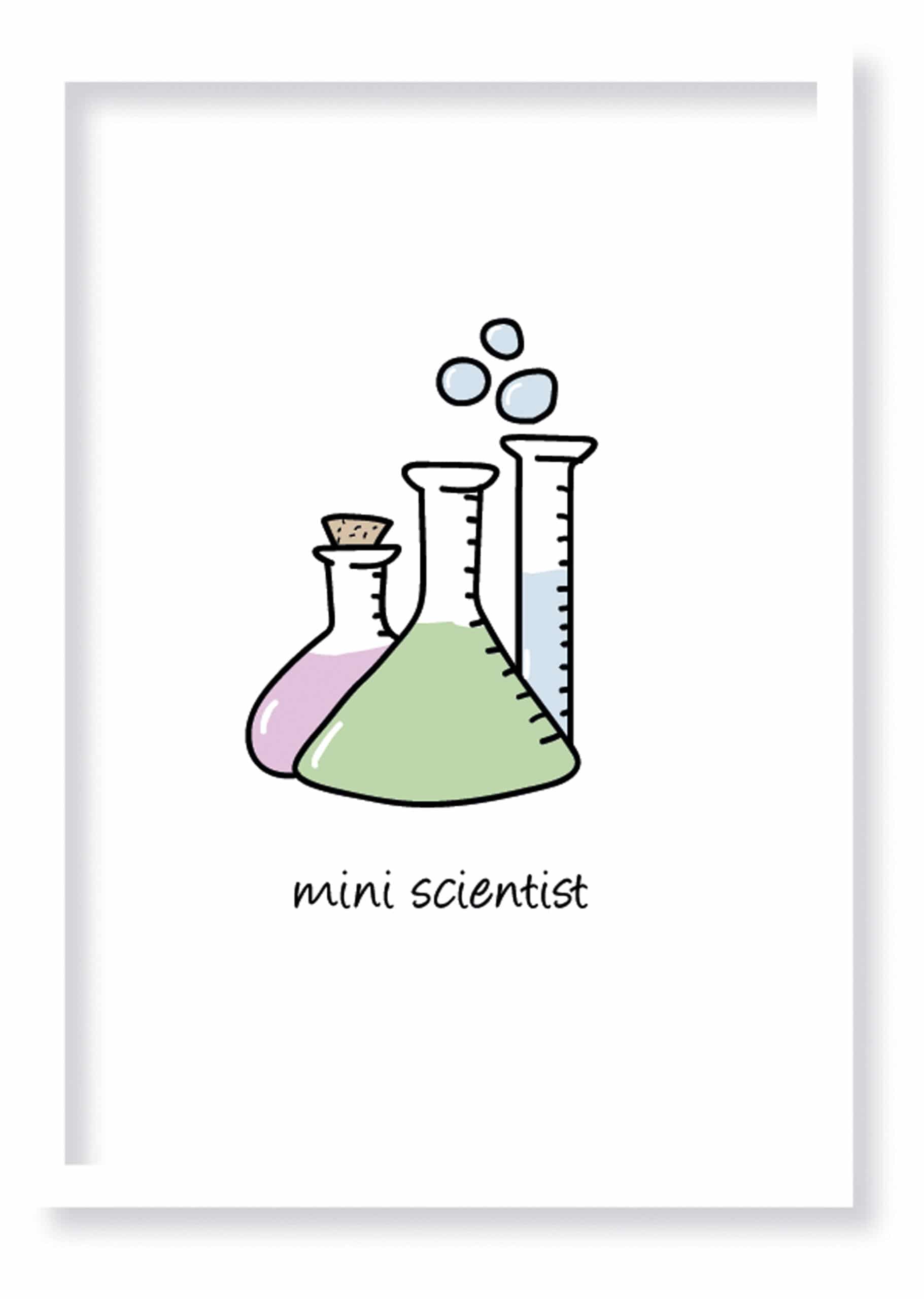 cuadro mini scientist