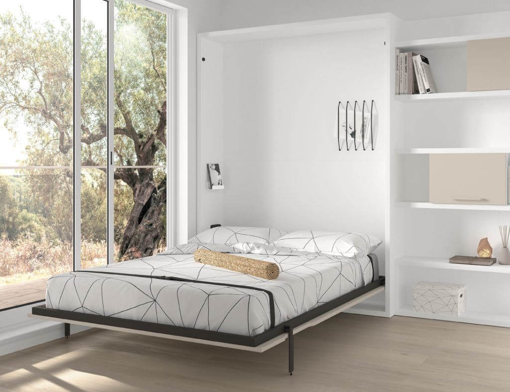 cama abatible juvenil abierta