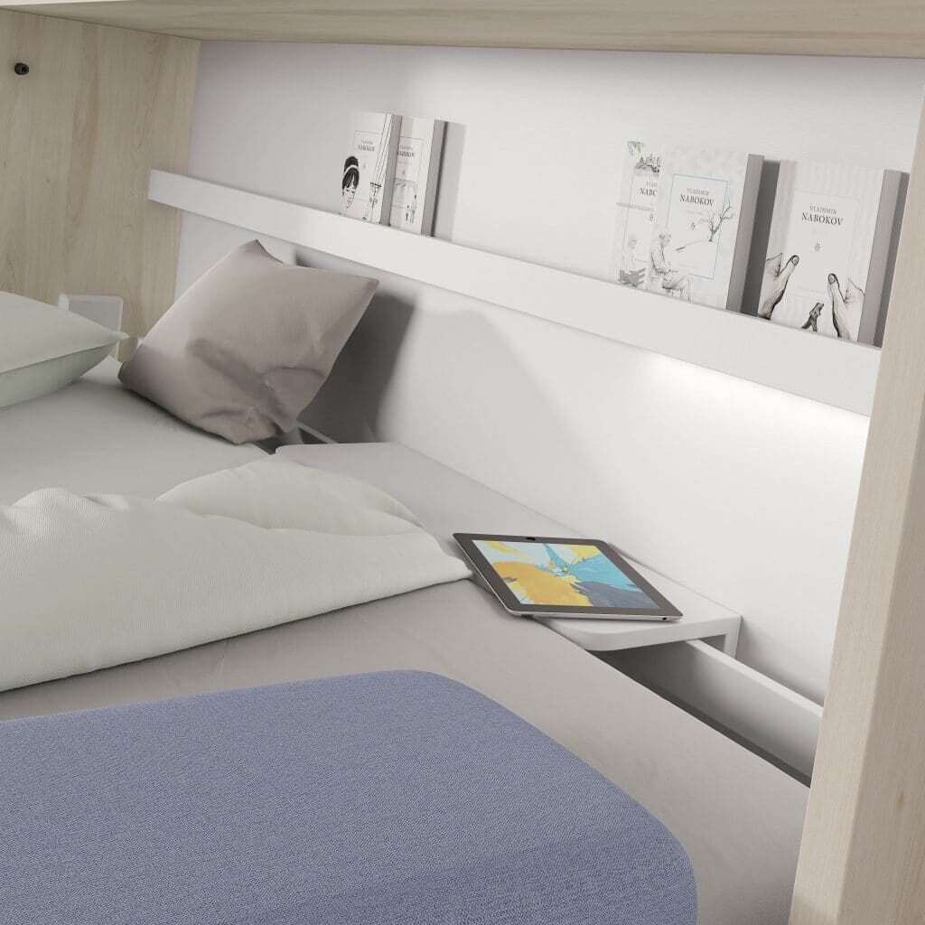 prestatgeria interior llit abatible