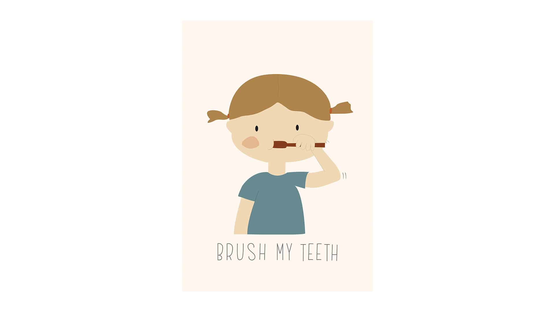 cuadro infantil teeth