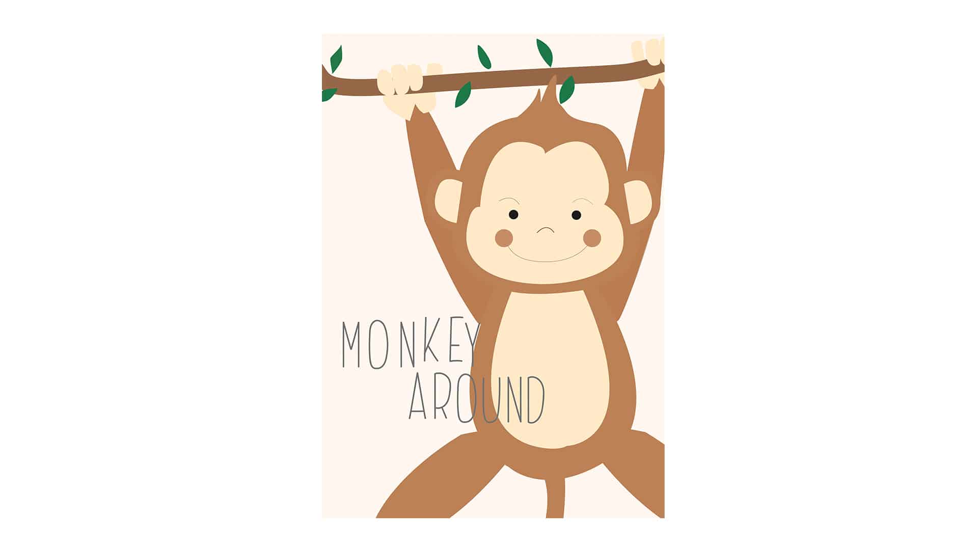 cuadro monkey