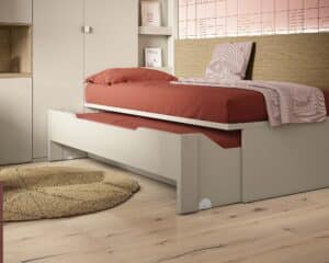 cama nido con ruedas extraible