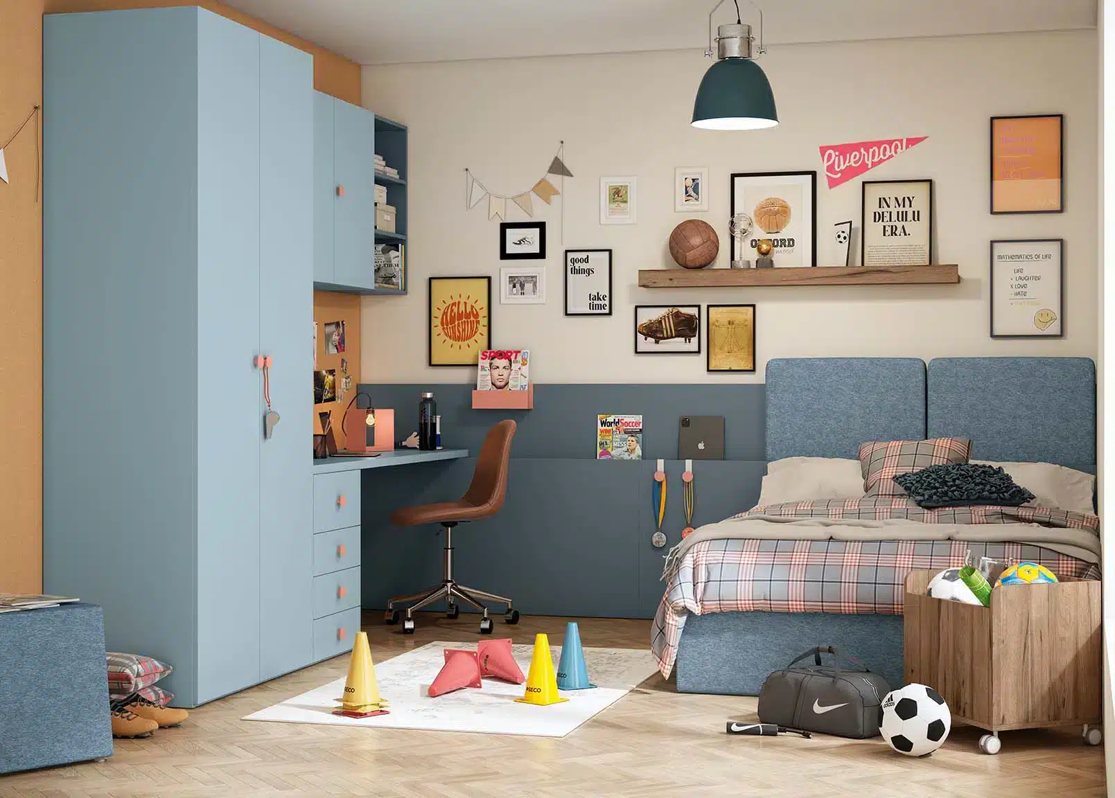 habitacio juvenil amb canape