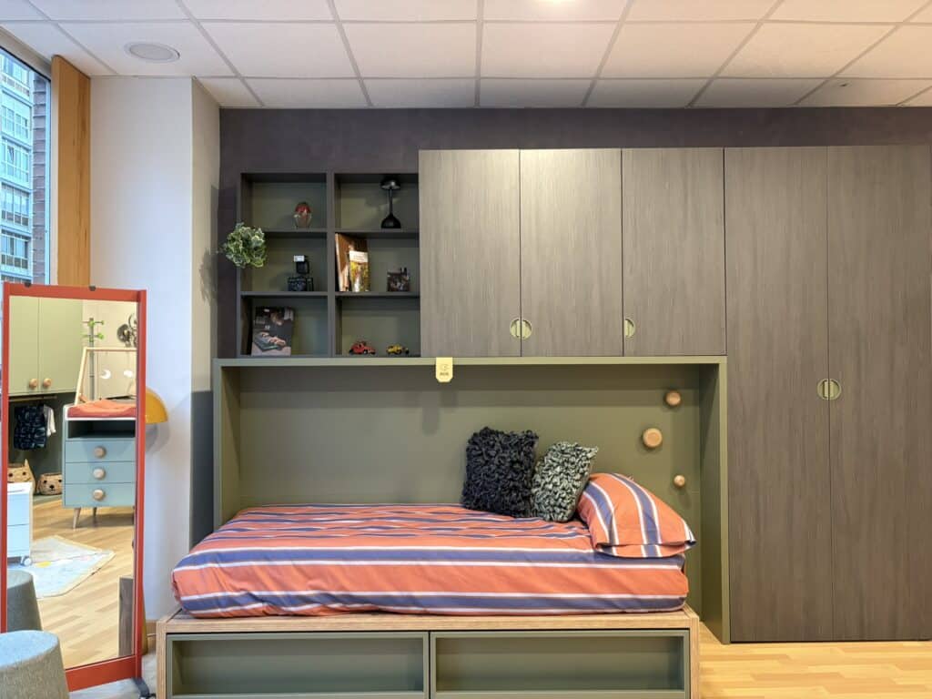 dormitorio juvenil gorp a medida en Avilés