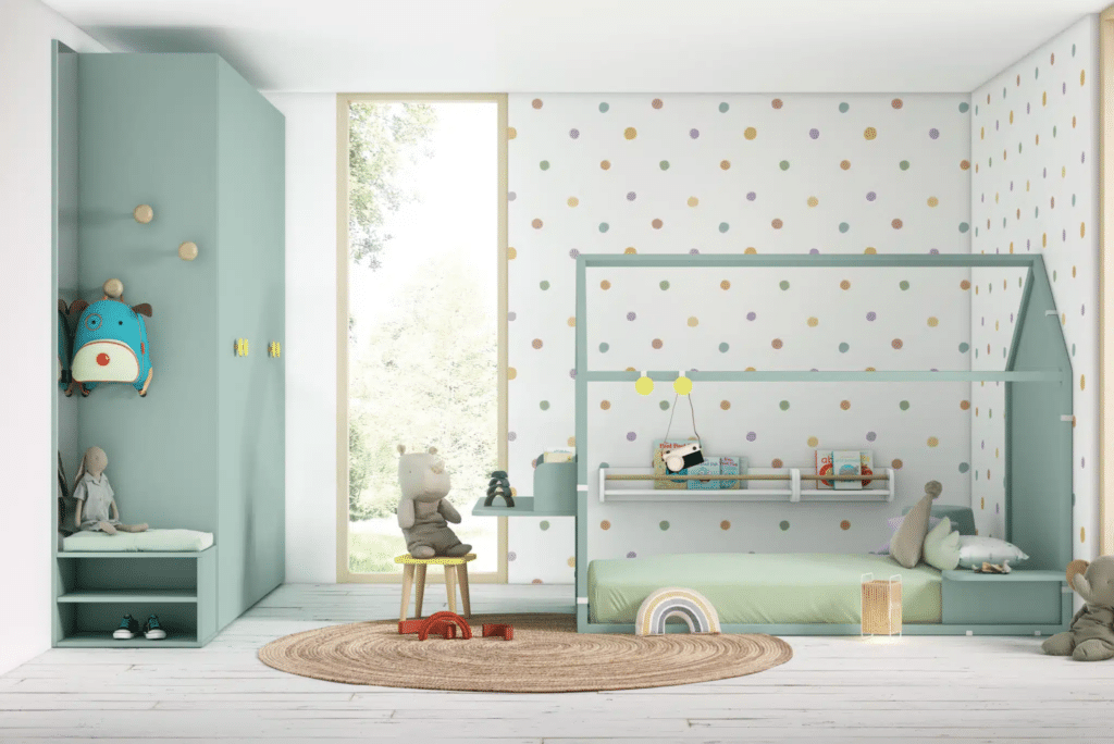 cama casita Montessori
