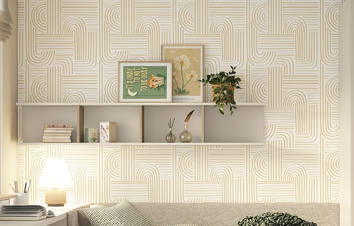 papeles de pared para habitaciones juveniles